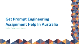 Get Prompt Engineering Assignment Help In Australia