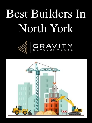 Best Builders In North York