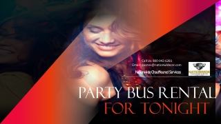 Party Bus Rental - (800) 942–6281