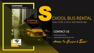 School Bus Rental