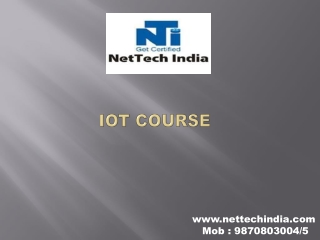 Best IOT course in Mumbai and Thane