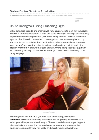 AmoLatina Reviews Dating 2019