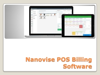 The Importance Of Nanovise POS Billing Software - POS Software