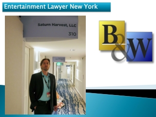 Entertainment Lawyer New York