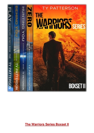 [PDF] Free Download The Warriors Series Boxset II By Ty Patterson