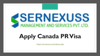 Apply Canada PR Visa