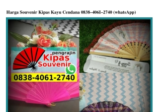 Harga Souvenir Kipas Kayu Cendana O838–4O61–274O[wa]