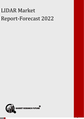 LiDAR Market Research Report - Global Forecast till 2023