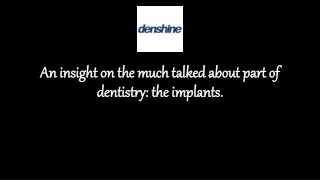 Dental High Speed Handpiece | Finest Material & Quality