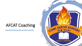 AFCAT Coaching