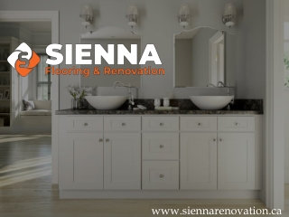 Bathroom Vanities Vancouver - Sienna Renovation