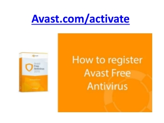 Avast.com/activate