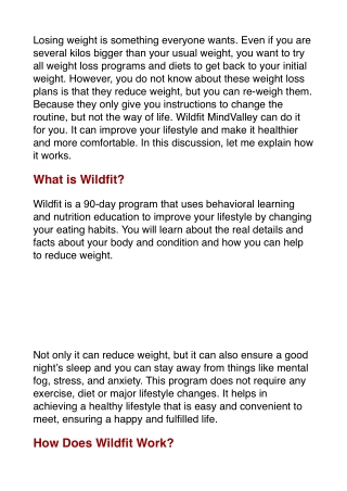 WildFit Review [Updated 2019] – The Evolution Of Health & Fitness By Eric Edmeades!