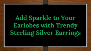 Itshot Reviews - Add Sparkle to Your Earlobes with Trendy Sterling Silver Earrings