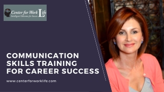 Communication Skills Training for Career Success