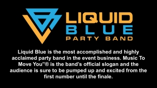 Corporate Events Party Live Band Los Angeles - Liquid Blue