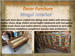 Bold and Unique Accessories Home Decor Furniture