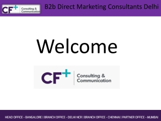 B2b Direct Marketing Consultants Delhi