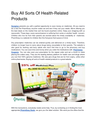 25% off Medicines Plus Rs.200 Grofers Voucher