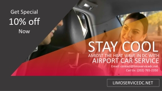 Stay Cool Amidst the Heat Wave in DC With Airport Car Service