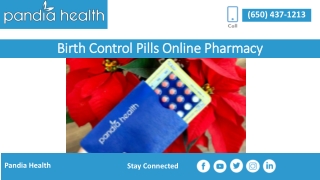 Birth Control Pills Online Pharmacy