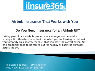 Airbnb Insurance- Airbnb Insurance That Works with You