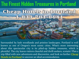 The Finest Hidden Treasures in Portland