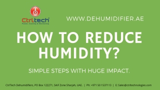 How to reduce humidity? #Dehumidifier #Home #SaudiArabia #UAE