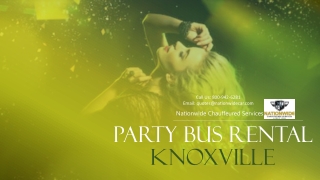 Party Bus Rental Knoxville