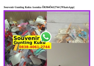 Souvenir Gunting Kuku Asemka 0838 4061 2744[wa]