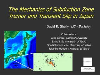 The Mechanics of Subduction Zone Tremor and Transient Slip in Japan