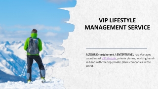 VIP Lifestyle Management Service