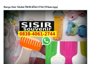 Harga Sisir Medal O838 4O61 2744[wa]