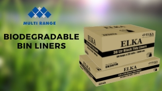 Biodegradable Bin Liners