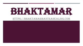 Bhaktamar