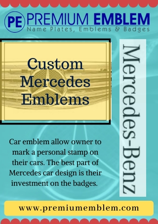 Raise Brand Awareness with Custom Automotive Badges