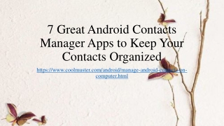 7 Great Android Contacts Manager Apps to Keep Your Contacts Organized