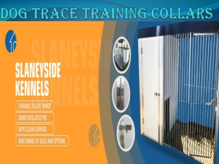 DOG TRACE TRAINING COLLARS