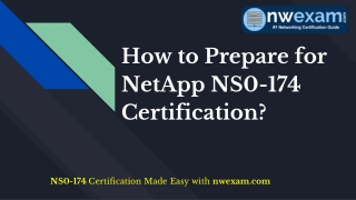 [PDF] Enhance Your Resume with NetApp NS0-174 FlexPod Certification