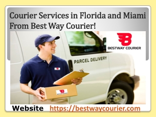 South Florida Courier Service, Courier service Doral, Fl - Best Way Courier