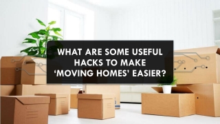 Tips For A Stress Free House Move
