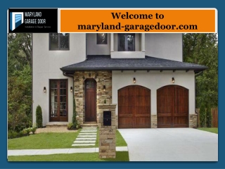 Garage Door Repair District Heights MD