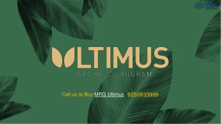 MRG World Ultimus Sector 90 Gurgaon