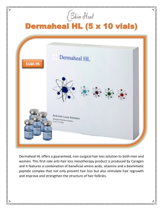 Dermaheal HL (5 x 10 vials)