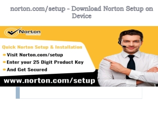 norton.com/setup - Download Activate Norton Setup on Device