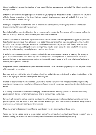 Want To Find Out More About Personal Development? Read Through This!