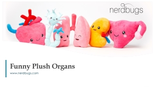 Funny Plush Organs - nerdbugs.com