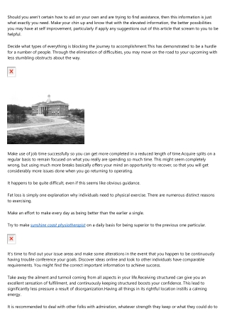 Start Residing The Best With This Particular Personal Development Assistance
