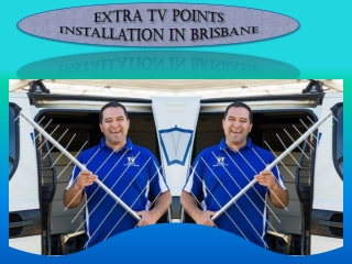 Extra TV points Installation in Brisbane