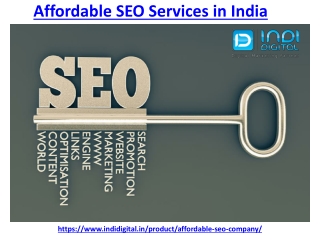 Get the affordable seo services in india